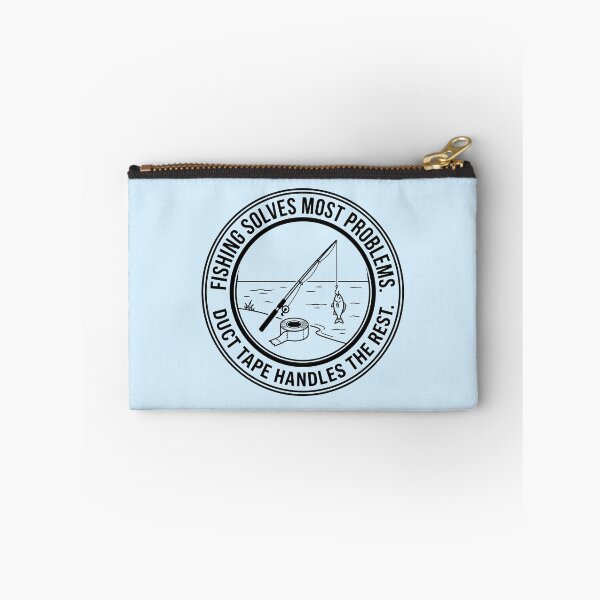 Item preview, Fishing and Duct Tape Solutions designed and sold by ThreadRiotTees.
