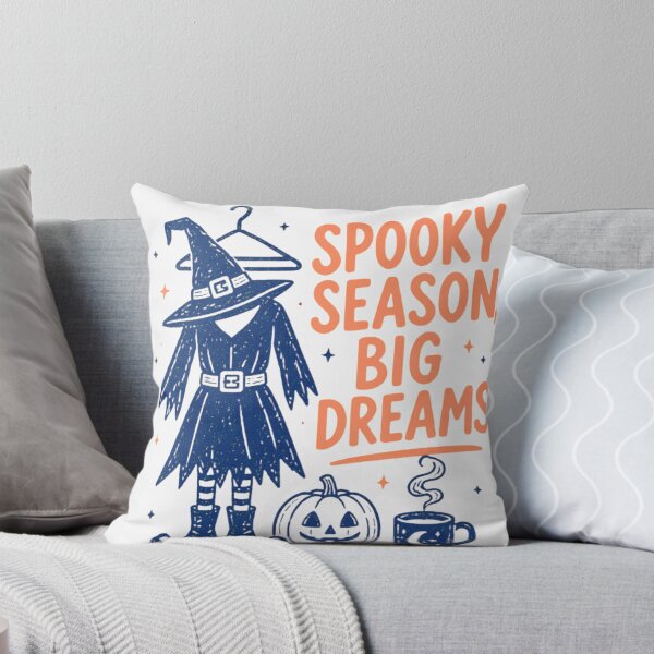 Item preview, Spooky Season Big Dreams – Cute Witch Halloween T-Shirt designed and sold by CByLimbo.