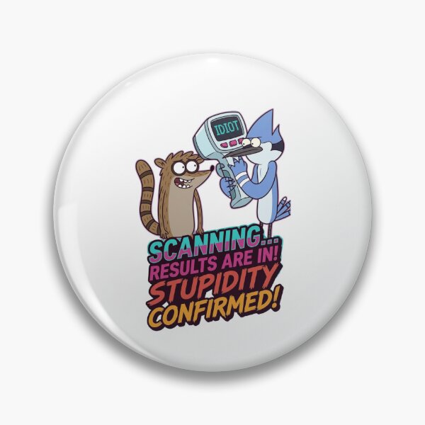 Item preview, Funny Cartoon Raccoon And Blue Jay Poster designed and sold by FreakToons.