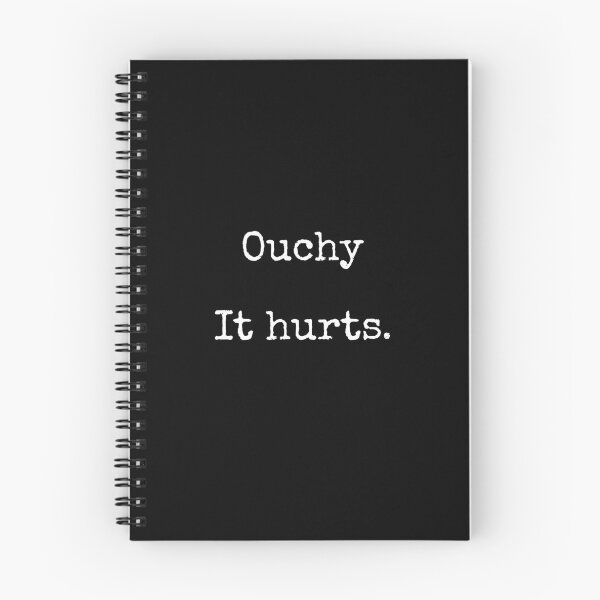 Item preview, Ouchy It Hurts Funny VRChat Quote Gamer Gift designed and sold by Say It With Ink.