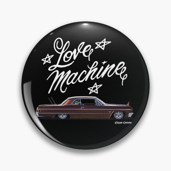 Item preview, 1964 Impala Love Machine with text Lowrider, Kustom, Hot Rod, Muscle Car designed and sold by Elegant Customs.