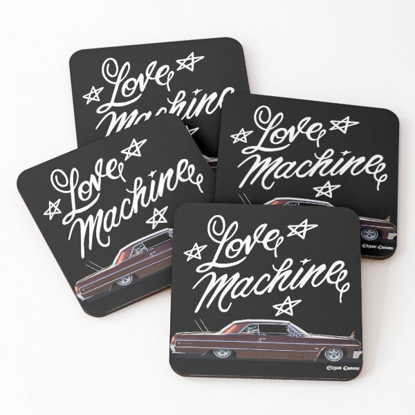 Item preview, 1964 Impala Love Machine with text Lowrider, Kustom, Hot Rod, Muscle Car designed and sold by Elegant Customs.