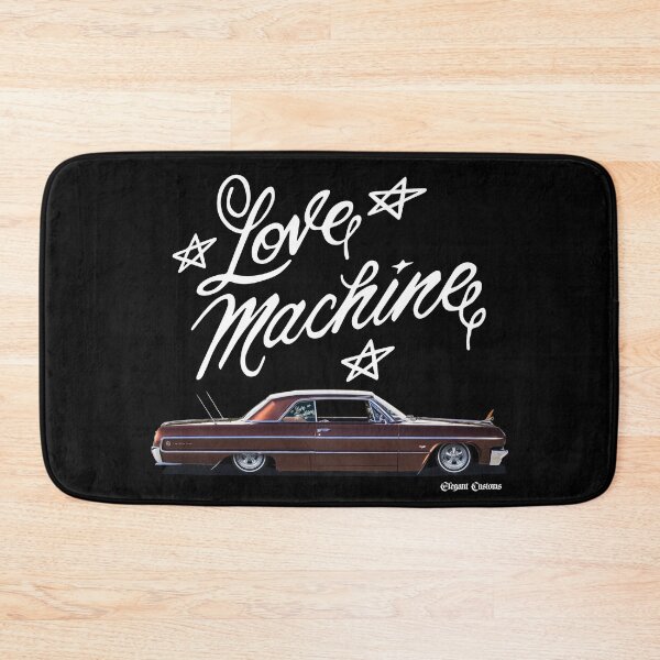 Item preview, 1964 Impala Love Machine with text Lowrider, Kustom, Hot Rod, Muscle Car designed and sold by Elegant Customs.