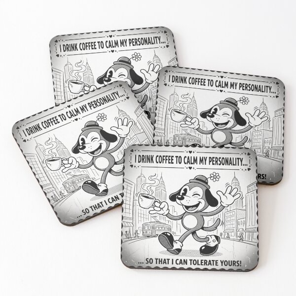 Item preview, Coffee Lover Dog designed and sold by PrintsToLove.