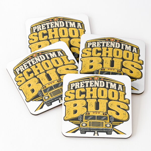 Item preview, Pretend I'm A School Bus Lazy Halloween Costume Funny designed and sold by OUICHA.
