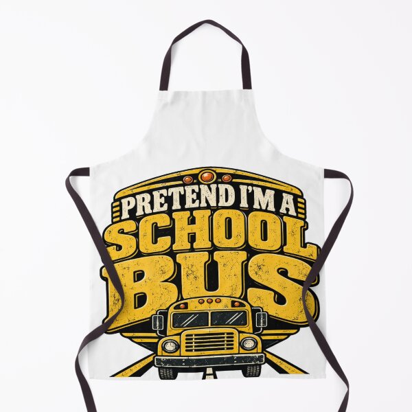 Item preview, Pretend I'm A School Bus Lazy Halloween Costume Funny designed and sold by OUICHA.