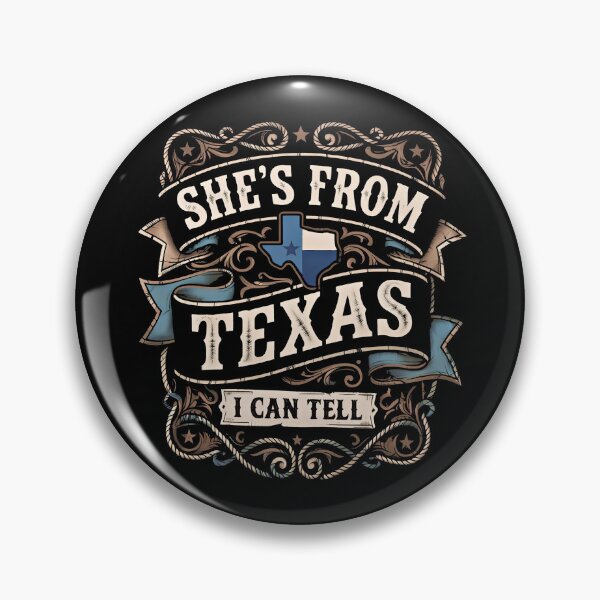 Item preview, Vintage Texas Pride She's From I Can Tell  Horror Halloween  designed and sold by gear-posters.