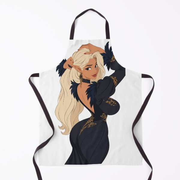 Item preview, Dark Fantasy Elf Pin Up – Elegant Gothic Vintage Glamour designed and sold by  Hollow Moon Studios..
