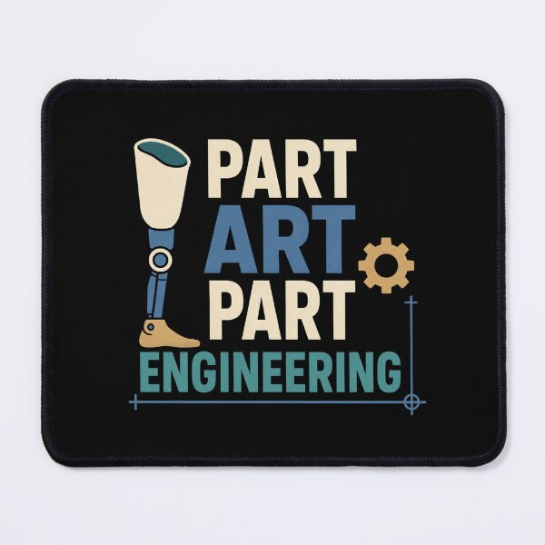 Item preview, Part Art Part Engineering Prosthetist Gift designed and sold by DreamLayerStudio.