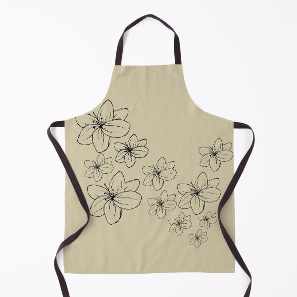 Item preview, flowers in a minimalist pattern designed and sold by moonart7lunas.