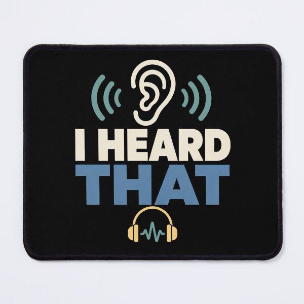 Item preview, I Heard That Funny Audiologist Audiology Gift designed and sold by DreamLayerStudio.