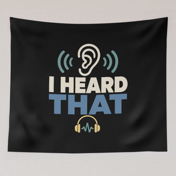 Item preview, I Heard That Funny Audiologist Audiology Gift designed and sold by DreamLayerStudio.