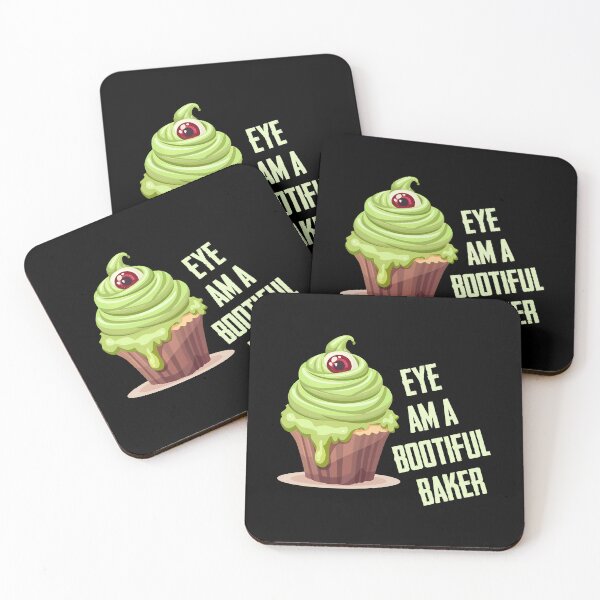 Item preview, …Bootiful Baker (Lt. Green on Black) designed and sold by PawsitiveMum3.