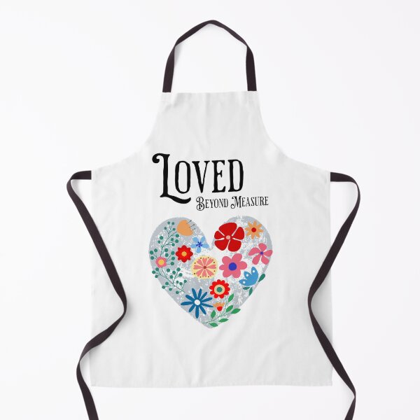 Item preview, Loved Beyond Measure Floral Heart designed and sold by Sachie's Studio.