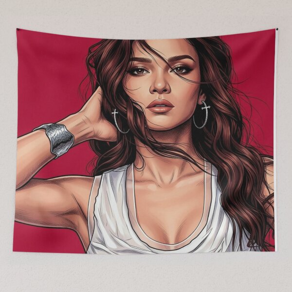Item preview, KT Sexy Red Lgbtq+ Comic Book Art Home Wall Decor Print Poster Pride TV Series Movie Music designed and sold by Mind Space.