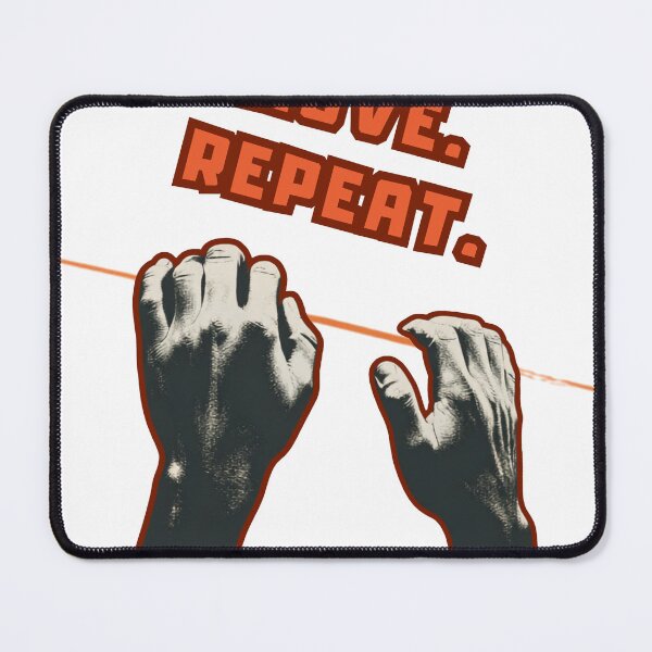 Item preview, CHALK. MOVE. REPEAT. CLIMBING DESIGN designed and sold by MemoriesCreator.