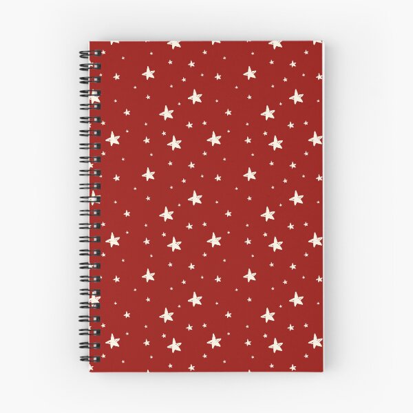 Item preview, Retro Indie Starry Night Indie Kid Vibe | Red and White Holiday Nordic Christmas Stars Pattern | Celestial Boho Sun Moon and Vintage Stars designed and sold by VivaFy.