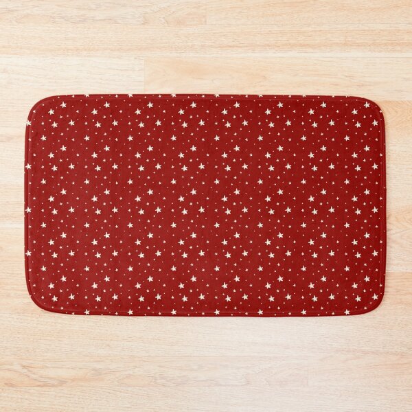 Item preview, Retro Indie Starry Night Indie Kid Vibe | Red and White Holiday Nordic Christmas Stars Pattern | Celestial Boho Sun Moon and Vintage Stars designed and sold by VivaFy.