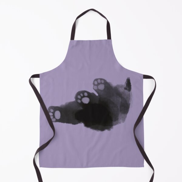 Item preview, Black kitten against purple background designed and sold by TNT-Atelier.