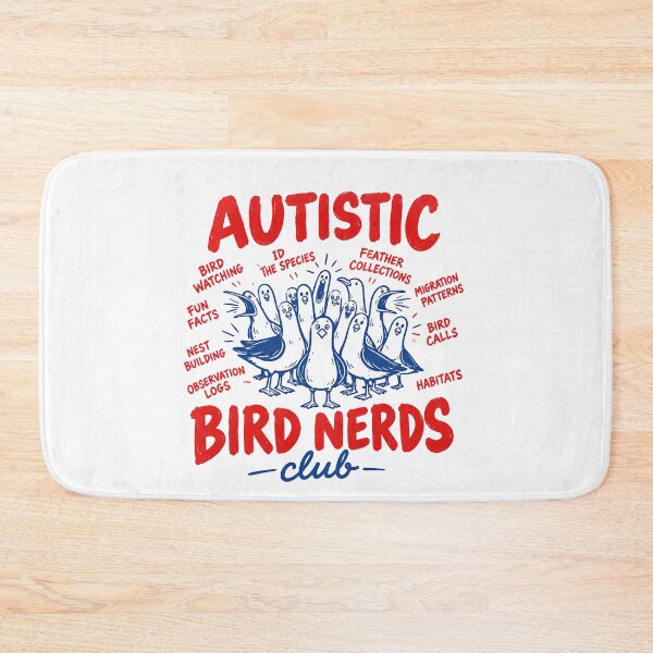 Item preview, Autistic Bird Nerds Club - Bird Watching Special Interest designed and sold by Neurospicy Trolls.
