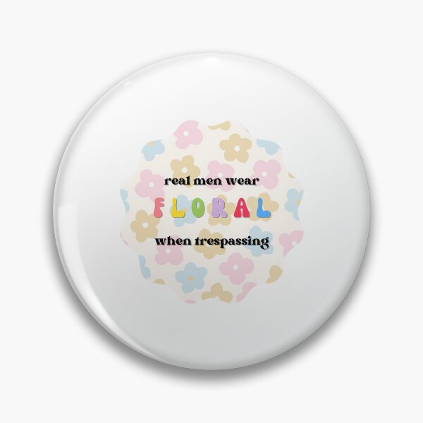 Item preview, Real Men Wear Floral designed and sold by AmparoAlbertson.