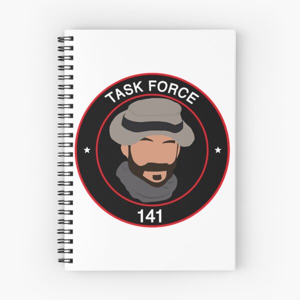 Item preview, John Price Taskforce 141 logo - black (big logo clothing) designed and sold by Chaoticviper.