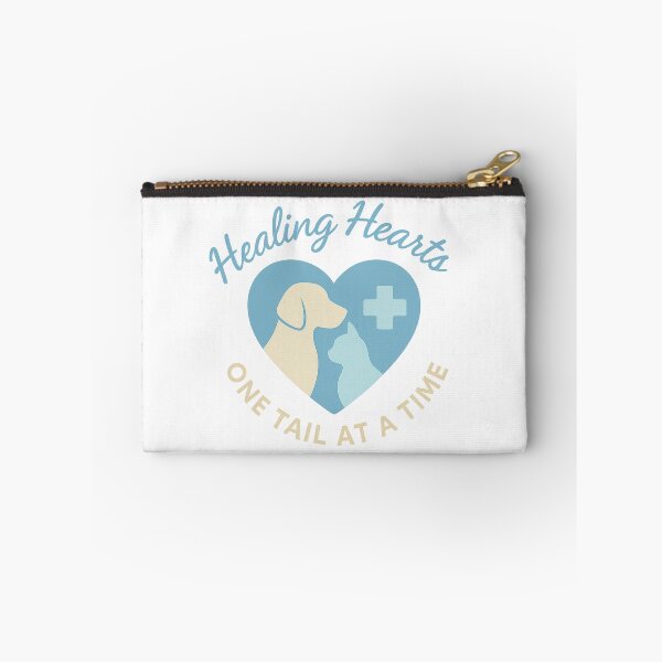 Item preview, Healing Hearts One Tail at a Time – Veterinary Love & Pet Care Design for Animal Lovers designed and sold by SoulThread Studio.