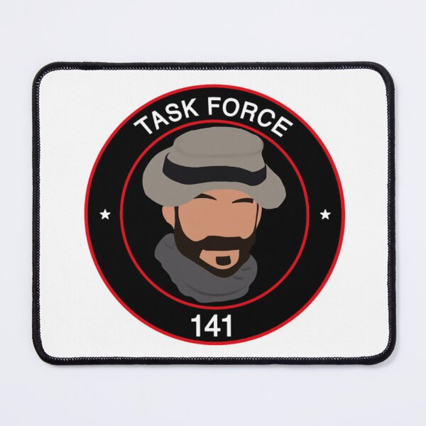 Item preview, John Price Taskforce 141 logo - black (small logo clothing) designed and sold by Chaoticviper.