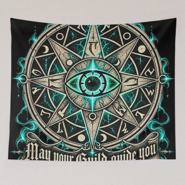 Item preview, May Your Guild Guide You — Mages Guild designed and sold by Cohaagens Bazaar.