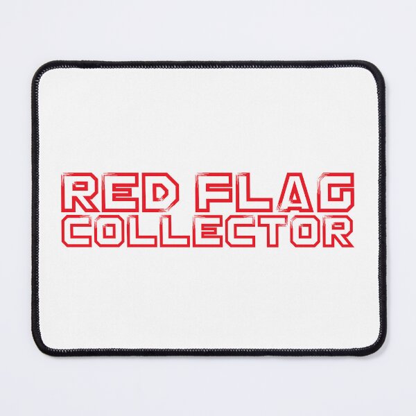 Item preview, Illustration with word red flag collector designed and sold by RizikCat.