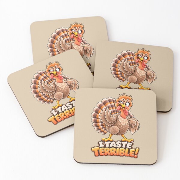 Item preview, I Taste Terrible! – Funny Thanksgiving Turkey designed and sold by HO•Designs.