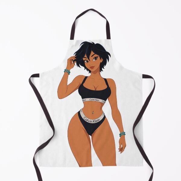Item preview, Cartoon Pin Up – Black & White Calvin Klein Inspired Glamour designed and sold by  Hollow Moon Studios..