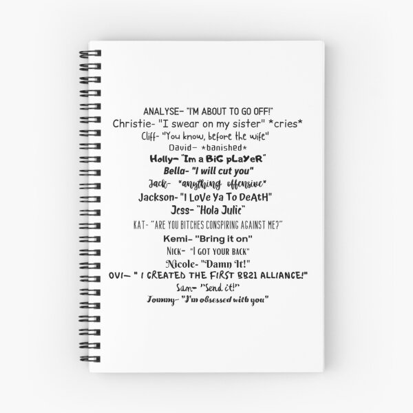 Item preview, Bb21 Quotes- Black designed and sold by AmparoAlbertson.