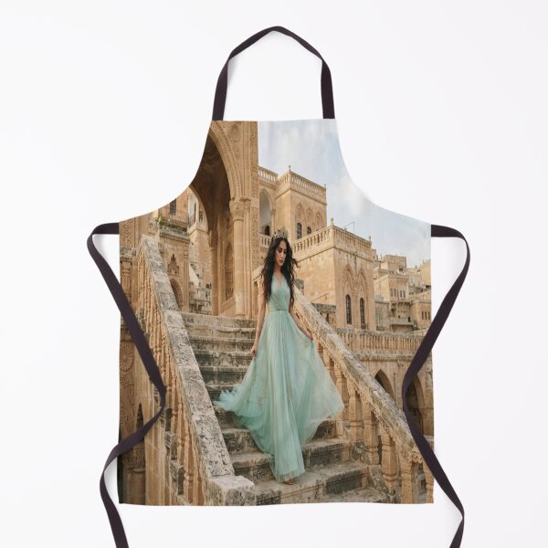 Item preview, Elegant Princess Walking Down Historic Stone Stairs designed and sold by AfresStudio.