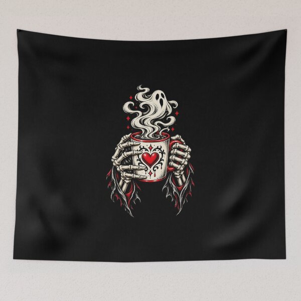 Item preview, Skeleton Hands Coffee Mug Goth Iced Coffee designed and sold by Ridaelb.