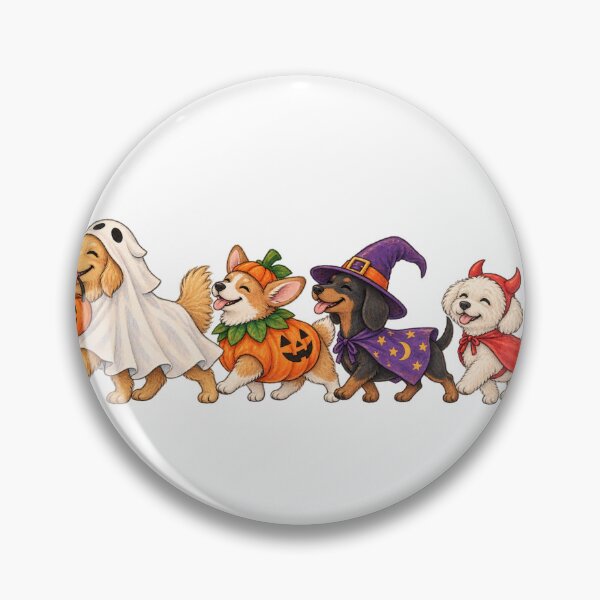 Item preview, Puppy Halloween Spooky Pups designed and sold by charmshop.