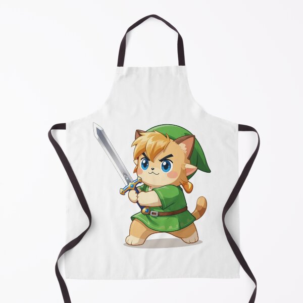 Item preview, Cute Warrior Cat Hero - Chibi Anime Fantasy Art designed and sold by WildArtIT.