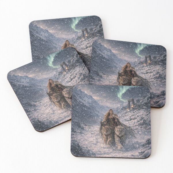 Item preview, Freyja – Goddess of Love and War designed and sold by WallboundStudio.