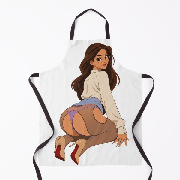 Item preview, Cartoon Pin Up – Elegant Brunette Vintage Glamour designed and sold by  Hollow Moon Studios..