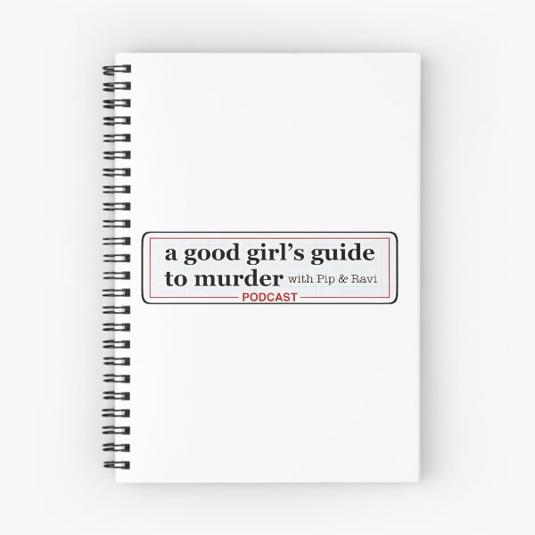 Item preview, A Good Girl'S Guide To Murder Podcast Sticker designed and sold by AmparoAlbertson.