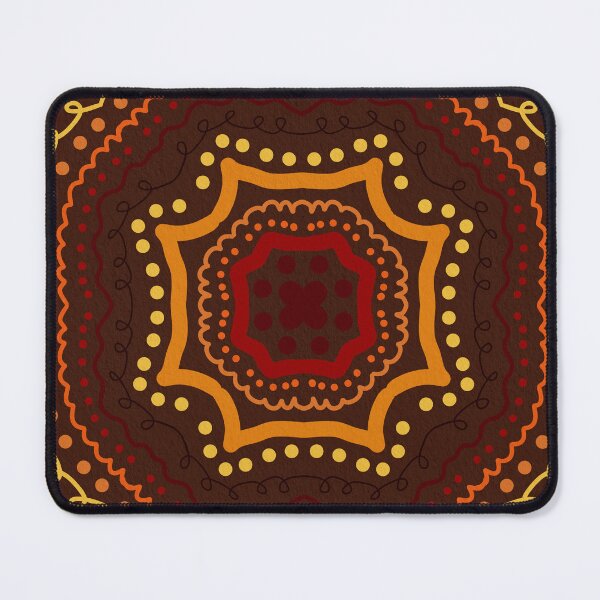 Item preview, Autumn mandala single designed and sold by Ana Gorozpe.