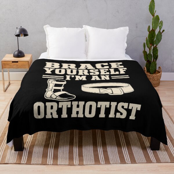 Item preview, Brace Yourself I'm An Orthotist Funny Orthotics Gift designed and sold by DreamLayerStudio.