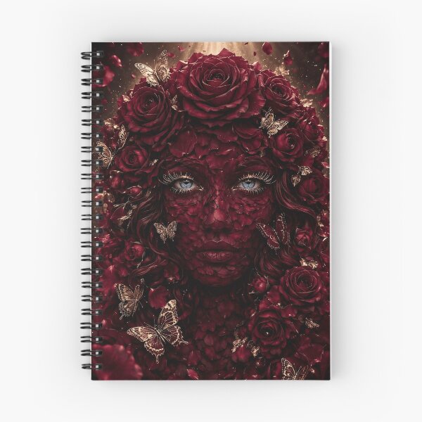 Item preview,  Mystic Rose Face Portrait Art designed and sold by KuzeyWestStudio.