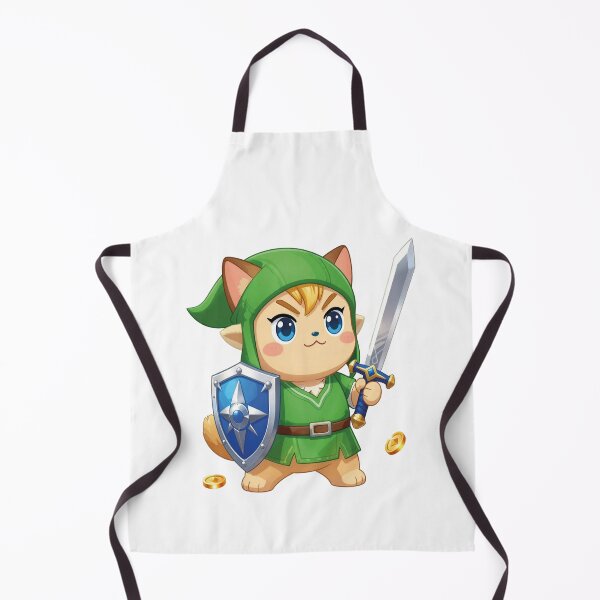 Item preview, Cute Warrior Cat Hero - Chibi Anime Fantasy Art 2 designed and sold by WildArtIT.