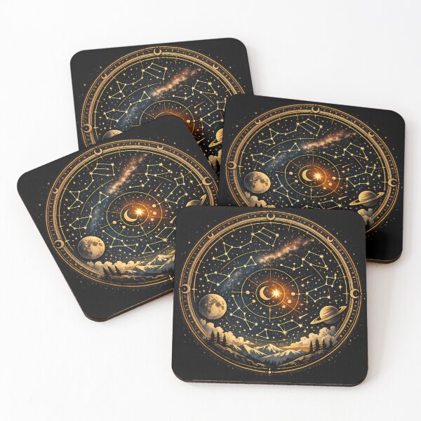 Item preview, Minimal map of constellations in the northern hemisphere designed and sold by Daily Quirk.