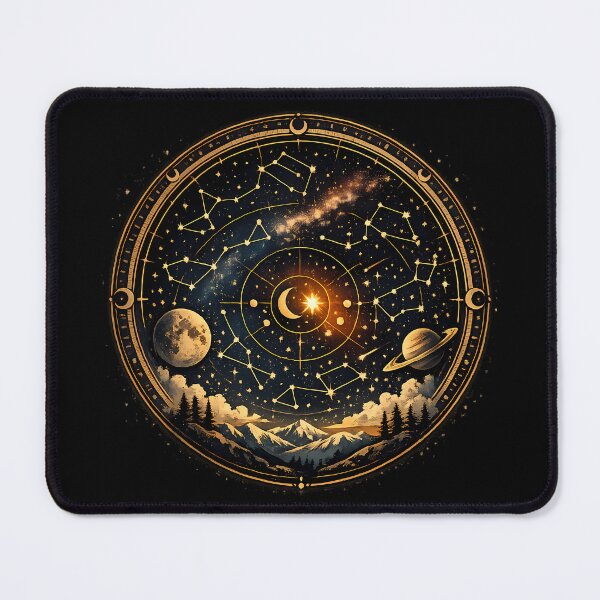 Item preview, Minimal map of constellations in the northern hemisphere designed and sold by Daily Quirk.