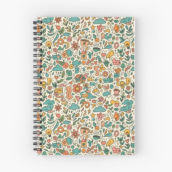 Item preview, Cute Hand Drawn Doodle Seamless Pattern Collection designed and sold by ART ATTACK ZONE.