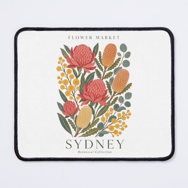 Item preview, Sydney - Flower Market - Botanical Collection designed and sold by Sketch-Shack.