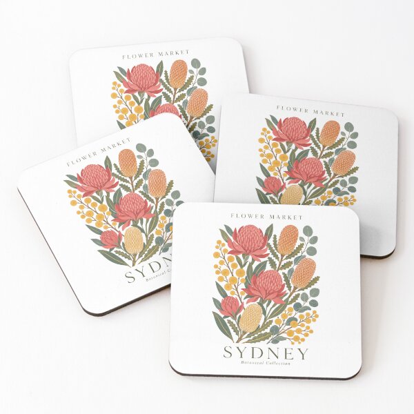 Item preview, Sydney - Flower Market - Botanical Collection designed and sold by Sketch-Shack.