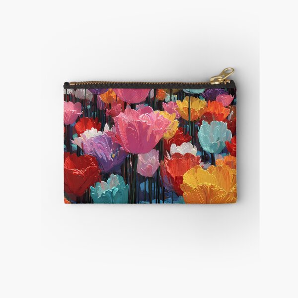 Item preview, Tulips Impressionist Painting Vibrant Garden Artwork designed and sold by AutoPopStudio.